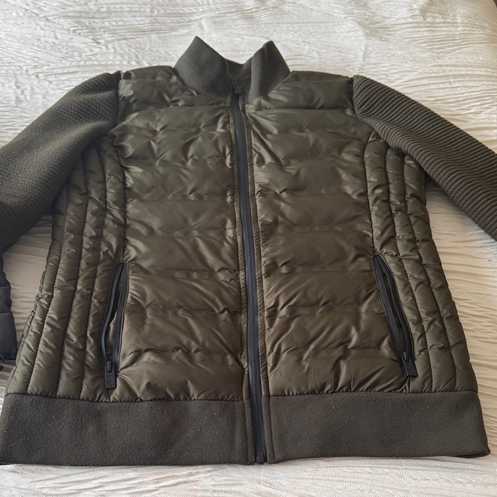 Marc New York Dark Green Puffer Jacket